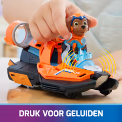 PAW Patrol , Aeroscafo di Zuma Tematizzato : Il Super Film, con Luci e Suoni, Giochi per Bambini e Bambine, 3+ anni - Vista aggiuntiva 4