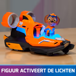 PAW Patrol , Aeroscafo di Zuma Tematizzato : Il Super Film, con Luci e Suoni, Giochi per Bambini e Bambine, 3+ anni - Vista aggiuntiva 5