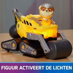 PAW Patrol , Bulldozer di Rubble Tematizzato : Il Super Film, con Luci e Suoni, Giochi per Bambini e Bambine, 3+ anni - Vista aggiuntiva 6