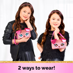 Purse Pets , giocattolo Keepin' It Clutch Dazzling Diva e pochette con occhi arcobaleno che si illuminano, giocattoli per bambine dai 4 anni in su - Vista aggiuntiva 8