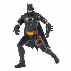DC Comics , Action Figure Batman Armatura Grigia, Supereroe Giocattolo in Scala, Personaggio Mondo Batman Alto 30 cm, Supereroe con 11 Punti di Articolazione, Giochi per Bambini e Bambine, 3+ anni - Vista aggiuntiva 5