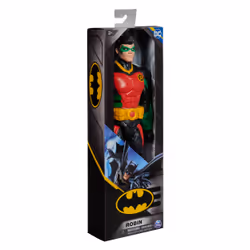 DC Comics , Action Figure Robin Armatura, Supereroe Giocattolo in Scala, Personaggio Mondo Batman Alto 30 cm, Supereroe con 11 Punti di Articolazione, Giochi per Bambini e Bambine, 3+ anni - Vista aggiuntiva 7