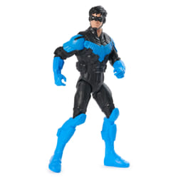 DC Comics , Action Figure Nightwing Armatura, Supereroe Giocattolo in Scala, Personaggio Mondo Batman Alto 30 cm, Supereroe con 11 Punti di Articolazione, Giochi per Bambini e Bambine, 3+ anni