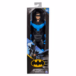 DC Comics , Action Figure Nightwing Armatura, Supereroe Giocattolo in Scala, Personaggio Mondo Batman Alto 30 cm, Supereroe con 11 Punti di Articolazione, Giochi per Bambini e Bambine, 3+ anni - Vista aggiuntiva 2