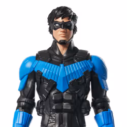 DC Comics , Action Figure Nightwing Armatura, Supereroe Giocattolo in Scala, Personaggio Mondo Batman Alto 30 cm, Supereroe con 11 Punti di Articolazione, Giochi per Bambini e Bambine, 3+ anni - Vista aggiuntiva 5