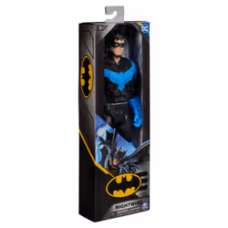 DC Comics , Action Figure Nightwing Armatura, Supereroe Giocattolo in Scala, Personaggio Mondo Batman Alto 30 cm, Supereroe con 11 Punti di Articolazione, Giochi per Bambini e Bambine, 3+ anni - Vista aggiuntiva 8