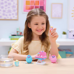 Hatchimals Alive, confezione con due uova che si schiudono con l’acqua e seggiolone, giocattoli per bambine e bambini dai 3 anni in su - Vista aggiuntiva 6