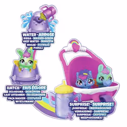Hatchimals Alive, confezione con due uova che si schiudono con l’acqua e passeggino, giocattoli per bambine e bambini dai 3 anni in su - Vista aggiuntiva 7