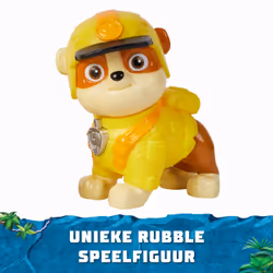 PAW Patrol Jungle Pups, Rhino Vehicle di Rubble, veicolo giocattolo con action figure da collezione, giocattoli per bambini e bambine dai 3 anni in su - Vista aggiuntiva 6