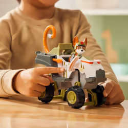 PAW Patrol Jungle Pups, Monkey Vehicle di Tracker, veicolo giocattolo con action figure da collezione, giocattoli per bambini e bambine dai 3 anni in su - Vista aggiuntiva 5