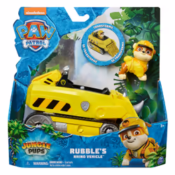 PAW Patrol Jungle Pups, Tiger Vehicle di Chase, veicolo giocattolo con action figure da collezione, giocattoli per bambini e bambine dai 3 anni in su - Vista aggiuntiva 8