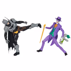 DC Comics , Action Figure Batman Adventures, Batman vs Joker in Scala, 2 Action Figure Batman Alte 30 cm, Supereroe e Supernemico con 12 Accessori e 17 Punti di Articolazione, Giochi per Bambini, 4+ Anni - Vista aggiuntiva 4