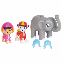 PAW Patrol : Jungle Pups Chase, Tracker & Tiger, action figure con lanciamissili, giocattoli per bambini e bambine da 3 anni in su - Vista aggiuntiva 4
