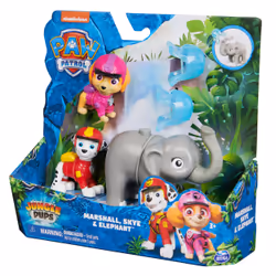 PAW Patrol : Jungle Pups Chase, Tracker & Tiger, action figure con lanciamissili, giocattoli per bambini e bambine da 3 anni in su - Vista aggiuntiva 7