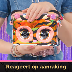Purse Pets Purrisma Tiger Multicolore Ragazza Borsa a tracolla