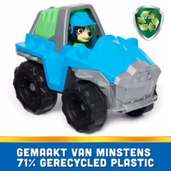 PAW Patrol , Hovercraft di Zuma, veicolo giocattolo con action figure da collezione, giocattoli progettati in modo sostenibile per bambini e bambine dai 3 anni in su - Vista aggiuntiva 5