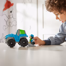 PAW Patrol , Hovercraft di Zuma, veicolo giocattolo con action figure da collezione, giocattoli progettati in modo sostenibile per bambini e bambine dai 3 anni in su - Vista aggiuntiva 6