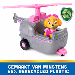 PAW Patrol , Hovercraft di Zuma, veicolo giocattolo con action figure da collezione, giocattoli progettati in modo sostenibile per bambini e bambine dai 3 anni in su - Vista aggiuntiva 8