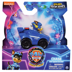 PAW Patrol : Il super film, Chase Pup Squad Racers da collezione, auto giocattolo Super Cuccioli, giocattoli per bambini dai ...