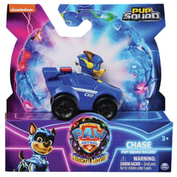 PAW Patrol : Il super film, Chase Pup Squad Racers da collezione, auto giocattolo Super Cuccioli, giocattoli per bambini dai 3 anni in su