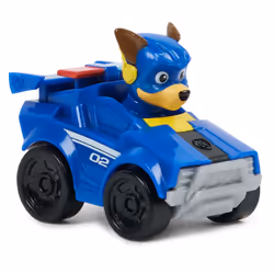 PAW Patrol : Il super film, Chase Pup Squad Racers da collezione, auto giocattolo Super Cuccioli, giocattoli per bambini dai 3 anni in su
