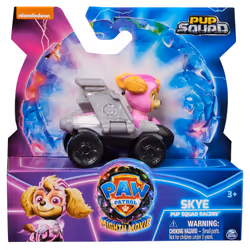 PAW Patrol : Il super film, Chase Pup Squad Racers da collezione, auto giocattolo Super Cuccioli, giocattoli per bambini dai 3 anni in su - Vista aggiuntiva 8