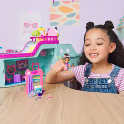 Gabby's Dollhouse , Crociera dei gatti di Gabby, nave da crociera giocattolo con 2 personaggi, giocattoli a sorpresa e accessori per la casa delle bambole, giocattoli per bambine e bambini dai 3 anni in su - Vista aggiuntiva 8