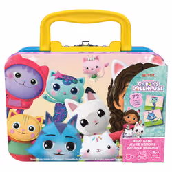 Games Gabby Dollhouse, memory-spel in miniblik, paren maken, bordspel eenvoudig te leren gezinsspeelgoed, voor kinderen vanaf 3 jr - Vista aggiuntiva 3