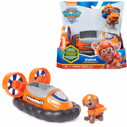 PAW Patrol , Aeroscafo di Zuma, Veicolo e Personaggio Zuma, Giochi Bambini, 3+ anni, Veicolo, PAW Patrol, 3 anno/i, Plastica, ...