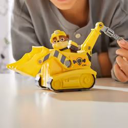 PAW Patrol , Bulldozer di Rubble, Veicolo e Personaggio Rubble, Giochi Bambini, 3+ anni - Vista aggiuntiva 4