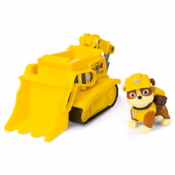 PAW Patrol , Bulldozer di Rubble, Veicolo e Personaggio Rubble, Giochi Bambini, 3+ anni - Vista aggiuntiva 5