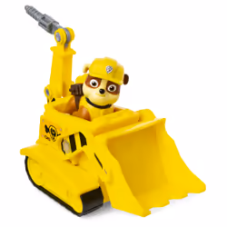PAW Patrol , Bulldozer di Rubble, Veicolo e Personaggio Rubble, Giochi Bambini, 3+ anni - Vista aggiuntiva 6