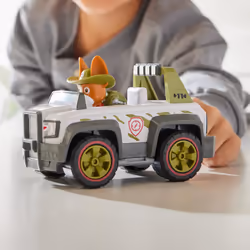 PAW Patrol , Veicolo Jungle Cruiser di Tracker, Veicolo e Personaggio Tracker, Giochi Bambini, 3+ anni - Vista aggiuntiva 4