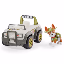 PAW Patrol , Veicolo Jungle Cruiser di Tracker, Veicolo e Personaggio Tracker, Giochi Bambini, 3+ anni - Vista aggiuntiva 7