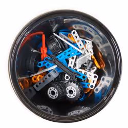 Meccano Junior, Nuovo Kit di Costruzioni, Secchiello da 150 Pezzi per Gioco Creativo, 5+ anni, Giocattoli per Bambini e Bambine - Vista aggiuntiva 4