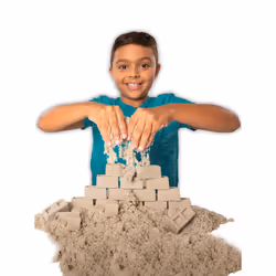 Kinetic Sand , Set Cantiere con Veicolo da Lavoro, 454Gr di Sabbia, dai 3 Anni - 6044178