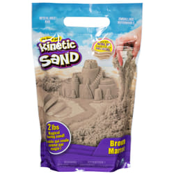 Kinetic Sand , l'originale sabbia modellabile per un gioco sensoriale, marrone, 907 g