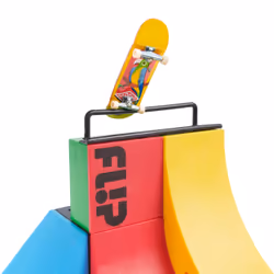 Tech Deck , Competition Wall 2.0 X-Connect Park Creator, set di rampe da personalizzare e costruire con fingerboard speciale, giocattoli per bambini e bambine da 6 anni in su