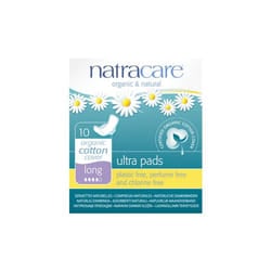 Natracare Ultra Long Salviettine detergenti 10 pz