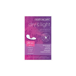 Natracare 771489 prodotti di igiene femminile Salviettine detergenti 20 pz