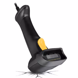 Adesso NuScan 2500TU Lettore di codici a barre portatile 1D/2D CMOS Nero, Giallo - Vista aggiuntiva 7