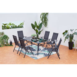 Concept Usine Rimini set mobili da esterno Nero