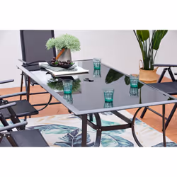 Concept Usine Rimini set mobili da esterno Nero - Vista aggiuntiva 4