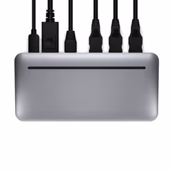 Brydge Stone II, USB 3.2 Gen 1 (3.1 Gen 1) Type-C, Grigio, HDMI, RJ-45, USB 3.2 Gen 1 (3.1 Gen 1) Type-A, USB 3.2 Gen 1 (3.1 ...