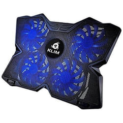 KLIM Wind base di raffreddamento per laptop 48,3 cm (19") 1400 Giri/min Nero