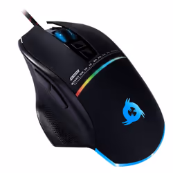 KLIM Skill, Mano destra, Ottico, USB tipo A, 4000 DPI, 2 ms, Nero