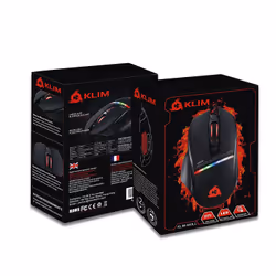 KLIM Skill mouse Gaming Mano destra USB tipo A Ottico 4000 DPI - Vista aggiuntiva 4