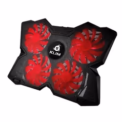 KLIM Wind, 48,3 cm (19"), 4 pz, 1400 Giri/min, Nero, Rosso, USB