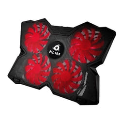 KLIM Wind base di raffreddamento per laptop 48,3 cm (19") 1400 Giri/min Nero