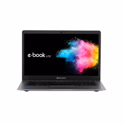 Microtech e-book Lite Intel® Celeron® N N4020 Computer portatile 35,8 cm (14.1") Full HD 4 GB LPDDR4-SDRAM 64 GB eMMC Wi-Fi 5 (802.11ac) Windows 10 Pro Argento
